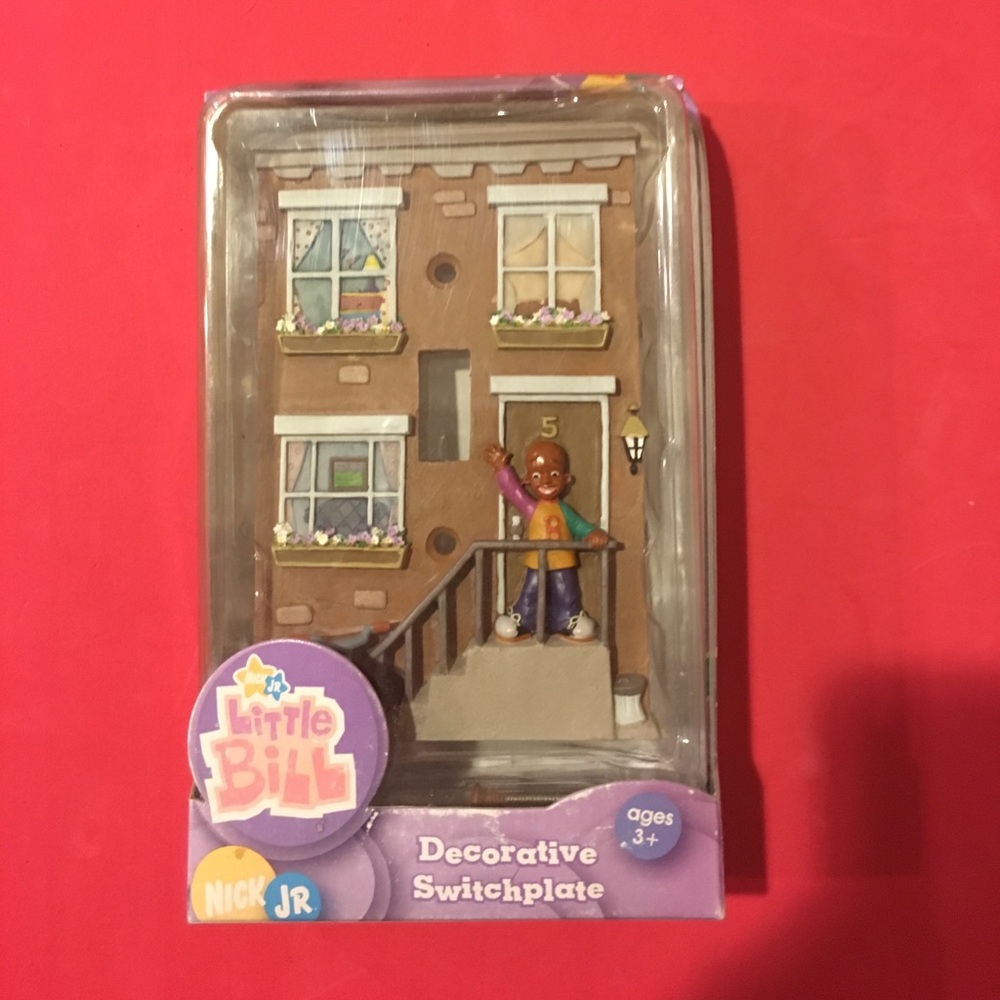 Nick Jr. Little Bill decorative switchplate cover